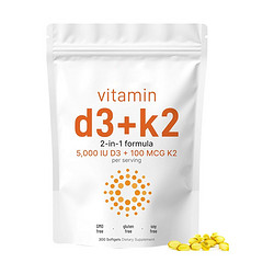 维生素k2+d3软胶囊袋装