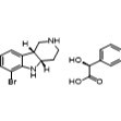 (4aS,9bR)-6-bromo-1H,2H,3H,4H,4aH,5H,9bH-pyrido[4,3-b]indole(2S)-2-hydroxy-2-phenylacetic acid