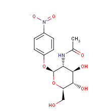 4-硝基苯基-2-乙酰胺基-2-脱氧-β-D-吡喃葡糖苷 3459-18-5