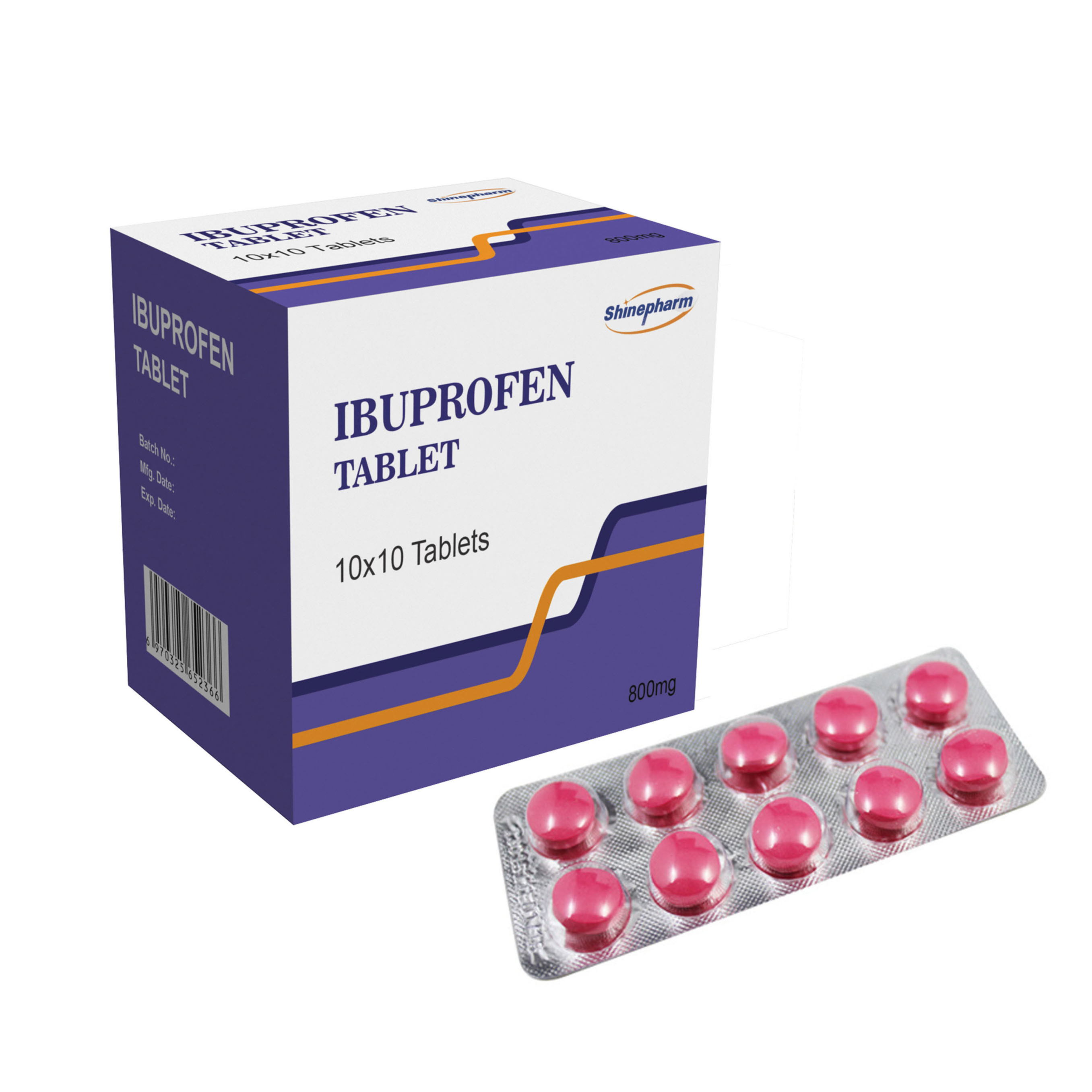 布洛芬片劑800mg