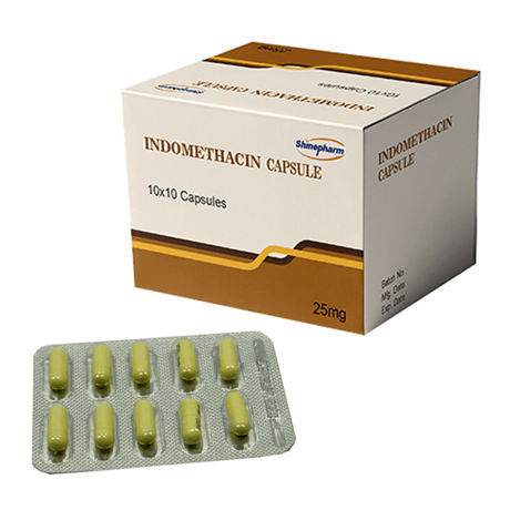 吲哚美辛胶囊25mg