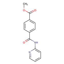 Benzoic acid, 4-[(2-pyridinylamino)carbonyl]-, methyl ester