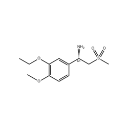 （S）- 1-(3- 乙氧基-4- 甲氧基苯基)-2-(甲磺酰基)乙胺