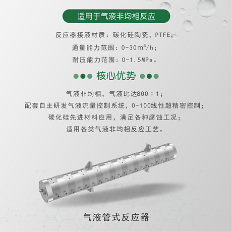 碳化硅气液管式反应器