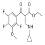 (Z)-3-(环丙基氨基)-2-(2,4,5-三氟-3-甲氧基苯甲酰基）丙烯酸乙酯