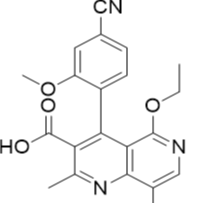 非奈利酮雜質(zhì)9：4-（4-氰基-2-甲氧基苯基）-5-乙氧基-2,8-二甲基-1,6-萘啶-3-羧酸