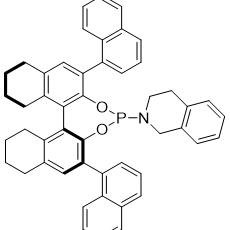 2-((11bS)-2,6-di(naphthalen-1-yl)-8,9,10,11,12,13,14,15-octahydrodinaphtho [2,1-d:1',2'-f][1,3,2]dioxaphosphepin-4-yl)-1,2,3,4-tetrahydroisoquinoline