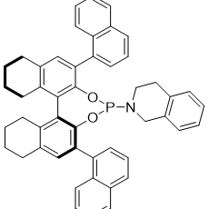 2-((11bS)-2,6-di(naphthalen-1-yl)-8,9,10,11,12,13,14,15-octahydrodinaphtho [2,1-d:1',2'-f][1,3,2]dioxaphosphepin-4-yl)-1,2,3,4-tetrahydroisoquinoline