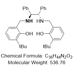 6,6'-((((1S,2S)-1,2-diphenylethane-1,2-diyl)bis(azanediyl)) bis(methylene))bis(2-(tert-butyl)phenol)