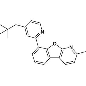 8-[4-(2,2-二甲丙基)-2-吡啶基]-2-甲基苯并呋喃[2,3-b]吡啶