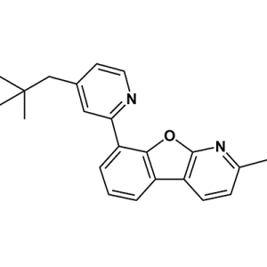 8-[4-(2,2-二甲丙基)-2-吡啶基]-2-甲基苯并呋喃[2,3-b]吡啶