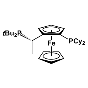(S)-(+)-1-[(R)-2-(二环己基膦)二茂铁基]乙基二叔丁基膦