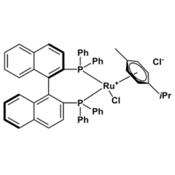 氯代[(R)-(+)-2,2-二(二苯基膦)-1,1-联萘](P-伞花素)氯化钌(II)