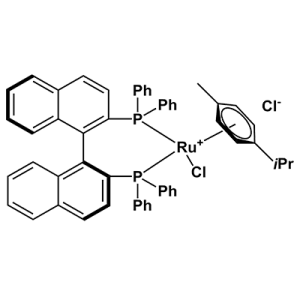 氯代[(S)-(-)-2,2'-二(二苯基膦)-1,1'-聯(lián)萘](P-傘花素)氯化釕(II)