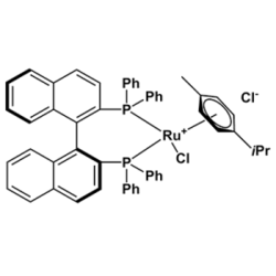氯代[(S)-(-)-2,2'-二(二苯基膦)-1,1'-联萘](P-伞花素)氯化钌(II)