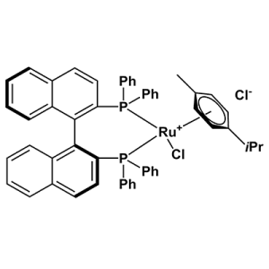 氯代[(S)-(-)-2,2'-二(二苯基膦)-1,1'-联萘](P-伞花素)氯化钌(II)
