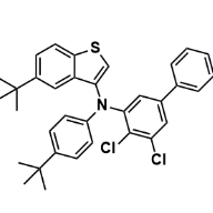 5-叔丁基-N-(4-叔丁基苯基)-N-(4,5-二氯-[1,1'-聯(lián)苯]-3-基)苯并[b]噻吩-3-胺