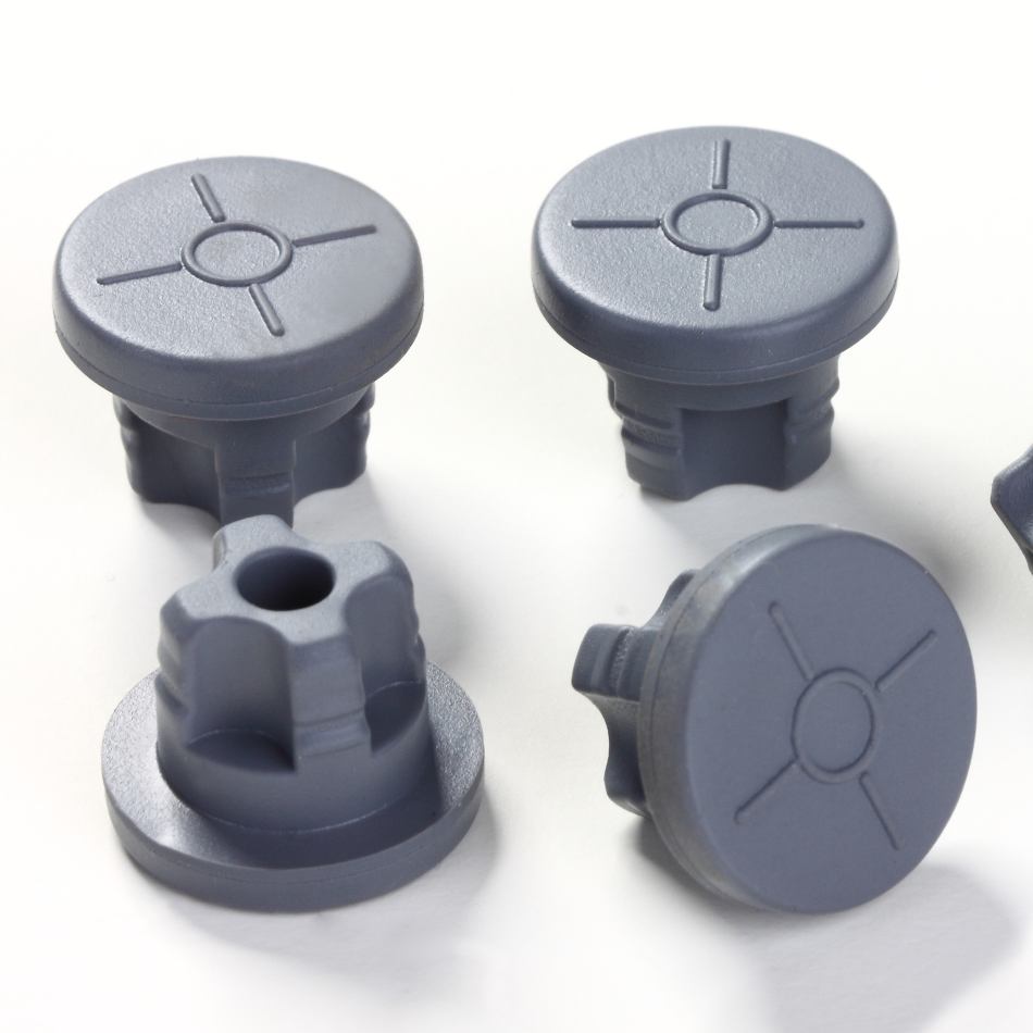 Butyl rubber stopper for frozen dryer