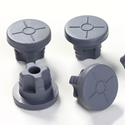 Butyl rubber stopper for frozen dryer
