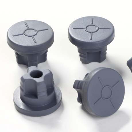 Butyl rubber stopper for frozen dryer