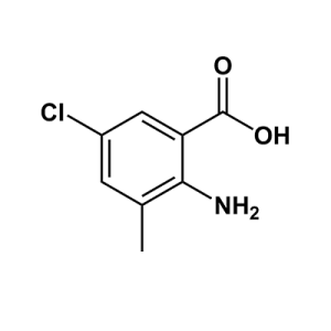 2-氨基-5-氯-3-甲基苯甲酸