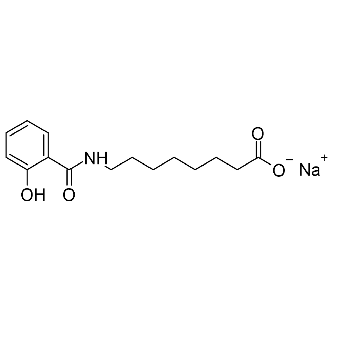 沙波立沙鈉（8-(2-羥基苯甲酰胺基)辛酸鈉SNAC