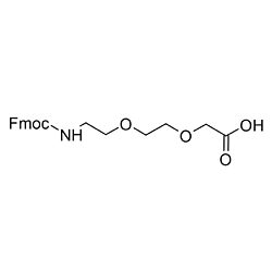 Fmoc-AEEA-OH （[2-[2-(Fmoc-氨基)乙氧基]乙氧基]乙酸）