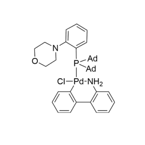 {N-[2-(二-1-金剛烷)膦苯基]嗎啉}(2'-氨基-1,1'-聯(lián)苯-2-基)氯化鈀(II)