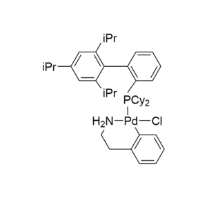 (2-二環(huán)己基膦-2',4',6'-三異丙基-1,1'-聯(lián)苯)[2-(2-氨基乙基苯基)]氯化鈀(II)