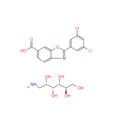 Tafamidis Meglumine 他发米帝司甲葡胺 CAS:951395-08-7