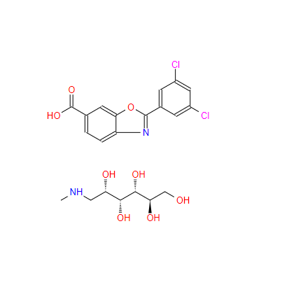 Tafamidis Meglumine 他发米帝司甲葡胺 CAS:951395-08-7