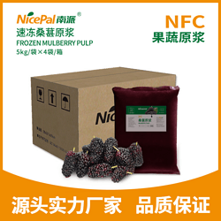 NFC速冻桑葚原浆 frozen mulberry pulp