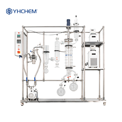 遠(yuǎn)懷YMD短程分子蒸餾 制藥 生物材料濃縮 分離純化玻璃分子蒸餾