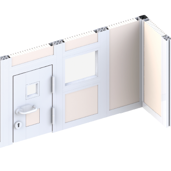 MAX-CR-E 可拆立柱式隔墻系統(tǒng) Detachable stud Partition Wall System