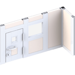 MAX-CR-E 可拆立柱式隔墙系统 Detachable stud Partition Wall System