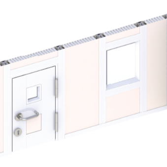 MAX-CR-F 雙面對(duì)夾可拆式隔墻系統(tǒng) Detachable studless Partition Wall System