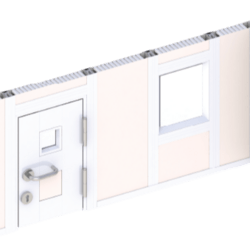 MAX-CR-F 雙面對夾可拆式隔墻系統(tǒng) Detachable studless Partition Wall System