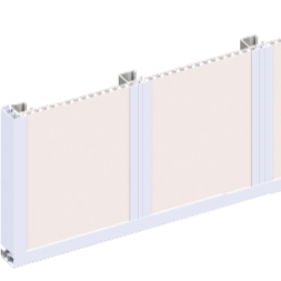 MAX-CR-G 单面可拆式隔墙系统 C shape stud Partition Wall System