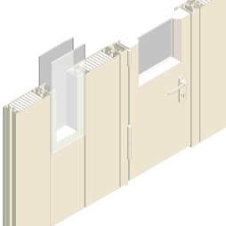 MAX-CR-A 中置鋁夾芯板隔墻系統 Sandwich Partition Wall System
