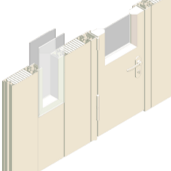 MAX-CR-A 中置鋁夾芯板隔墻系統(tǒng) Sandwich Partition Wall System