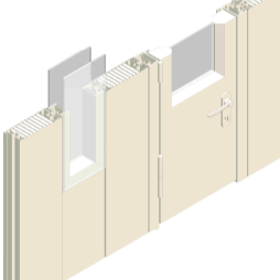 MAX-CR-A 中置铝夹芯板隔墙系统 Sandwich Partition Wall System