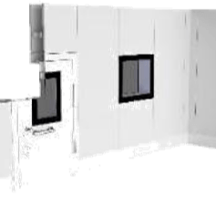 MAX-CR-B 中空弹片墙系列 Hollow Partition Wall System