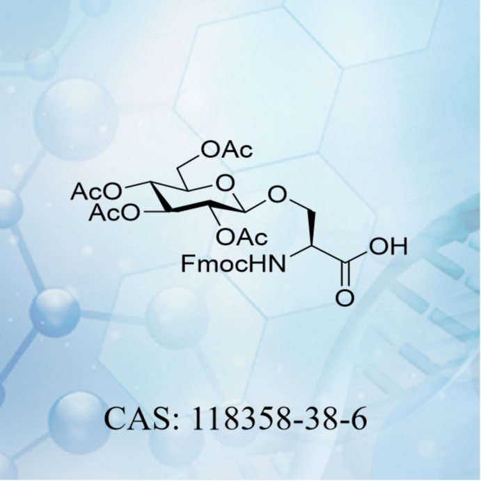 2,3,4,6-四-O-乙?；?β-D-吡喃葡萄糖基-Fmoc-L-絲氨酸 CAS:118358-38-6