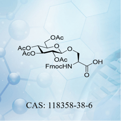 2,3,4,6-四-O-乙?；?β-D-吡喃葡萄糖基-Fmoc-L-絲氨酸 CAS:118358-38-6