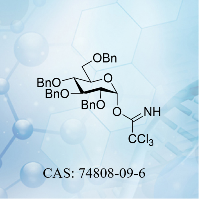 2,3,4,6-四-O-芐基-α-D-吡喃葡萄糖基三氯乙酰亞胺酯CAS:74808-09-6