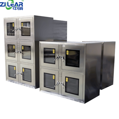 Clean Air Pass Box for Modular Dust Free Cleanroom Hospital