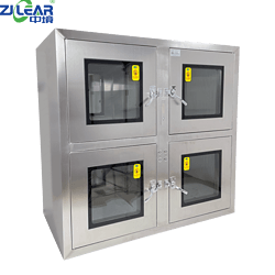 Clean Air Pass Box for Modular Dust Free Cleanroom Hospital