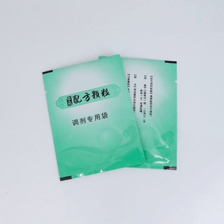 颗粒剂药包