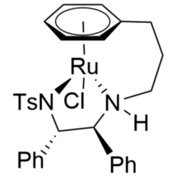 {N-[3-(η6-phenyl)propyl]-[(1S-2S)-1,2-diphenyl-1-4-methylbenzenesulfonylamidato(kN’)-ethyl-2-amino-(kN)]}ruthenium(II)