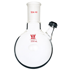 螺紋口兩口球瓶二口燒瓶25-500ml化學(xué)實(shí)驗室玻璃儀器